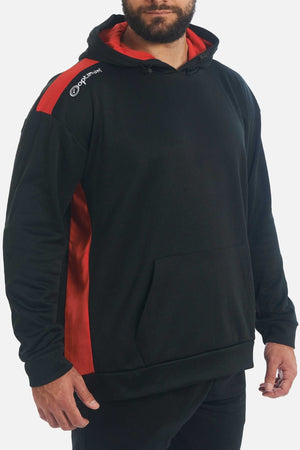 Tempo Men's Sports Hoodie – Brushed Back Thermal, Customisable - Optimum