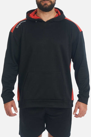 Tempo Men's Sports Hoodie – Brushed Back Thermal, Customisable - Optimum