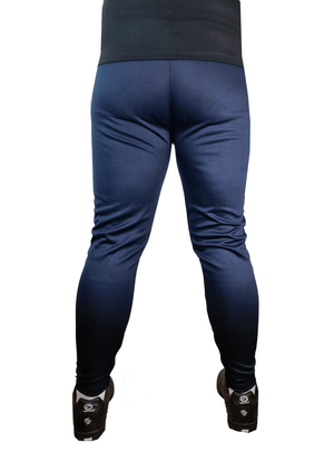 Tempo Skinny Tapered Tracksuit Bottoms – Navy, Stretch, Durable - Optimum