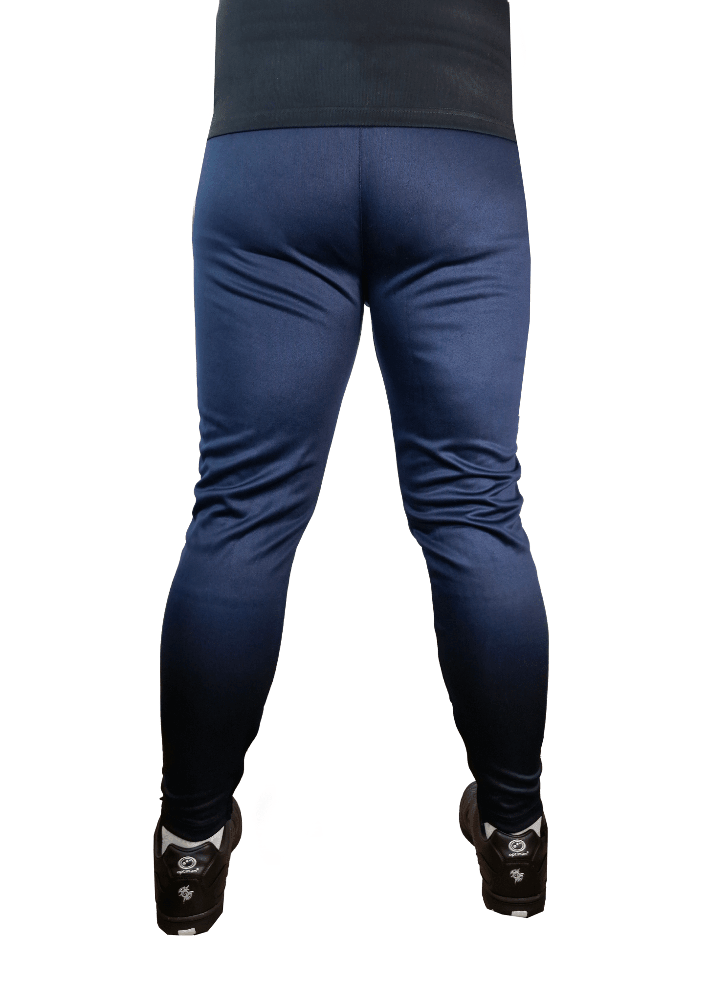 Tempo Skinny Tapered Tracksuit Bottoms – Navy, Stretch, Durable - Optimum