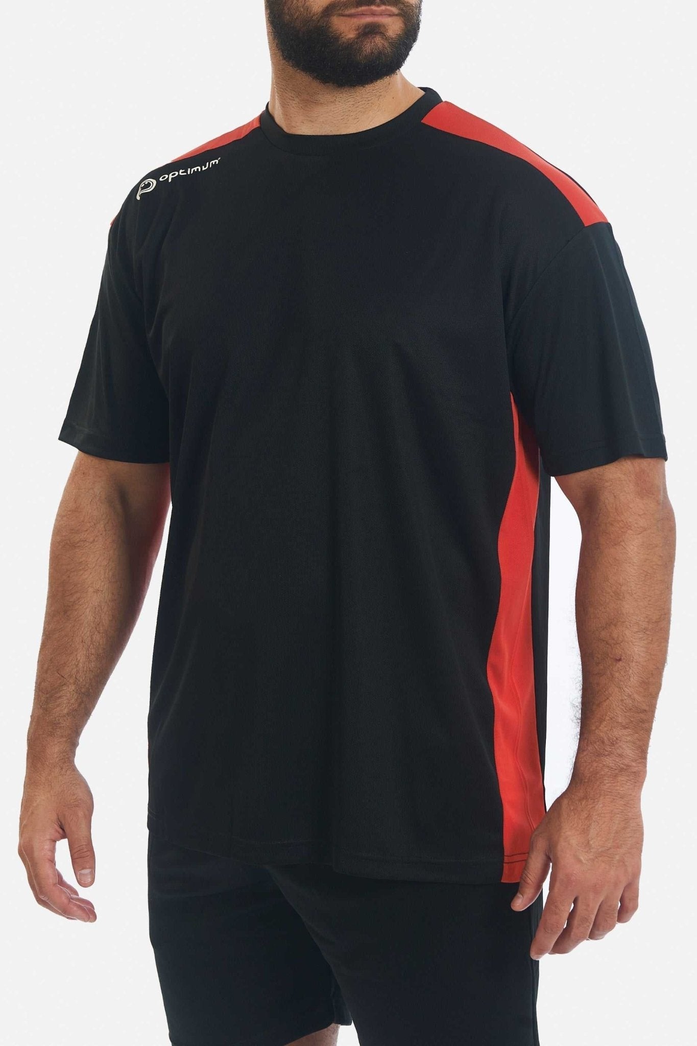 Tempo Sport-Tech Performance T-Shirt – Quick-Dry Breathable Training Tee - Optimum