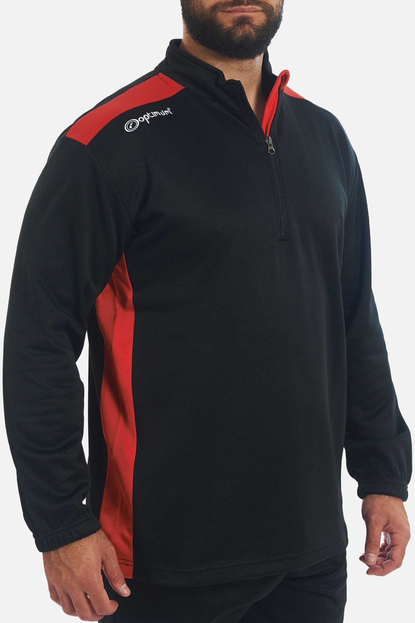 Tempo Sports 1/4 Zip Mid Layer – Thermal, Quick-Dry, Lightweight - Optimum