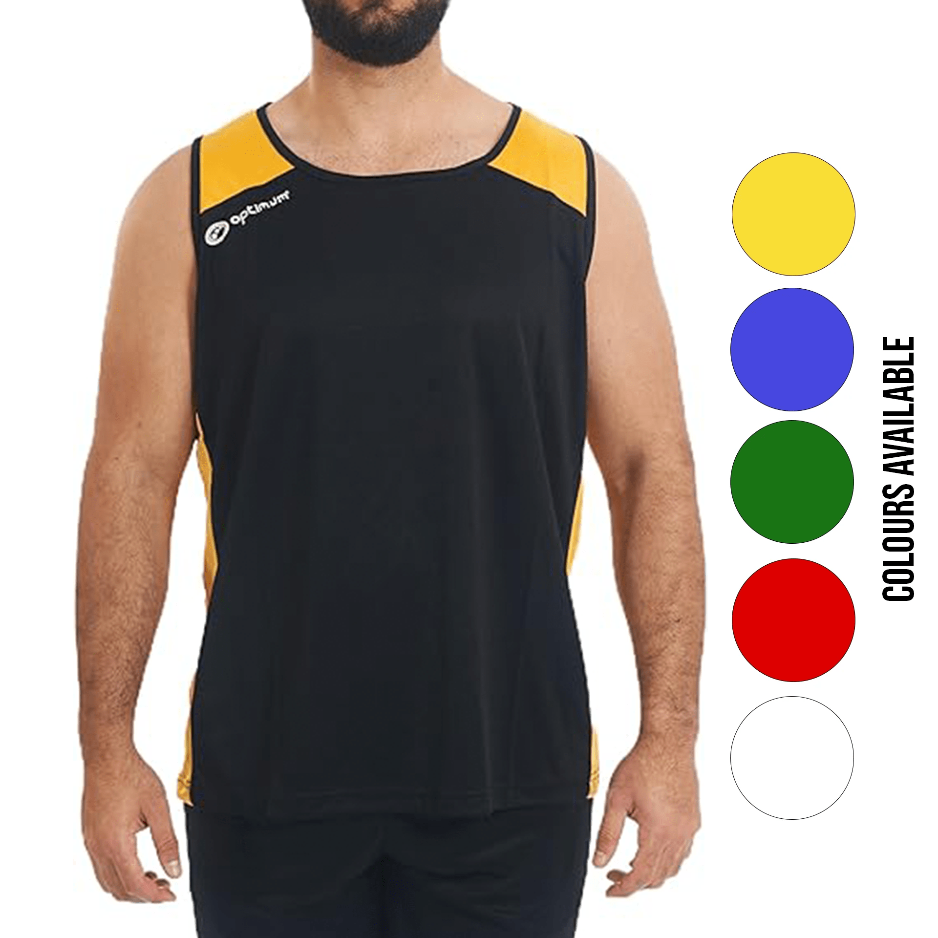 Optimum Vest - Tempo Sport-Tech, Quick Dry, Breathable Athletic Vest - Optimum