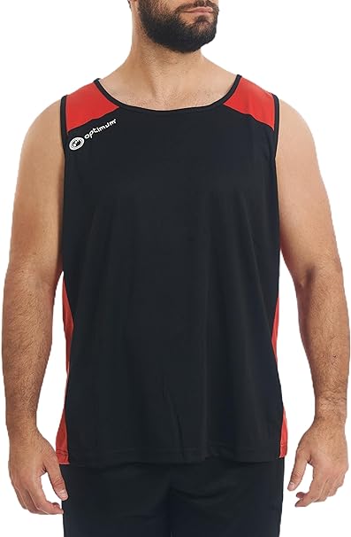 Optimum Vest - Tempo Sport-Tech, Quick Dry, Breathable Athletic Vest - Optimum