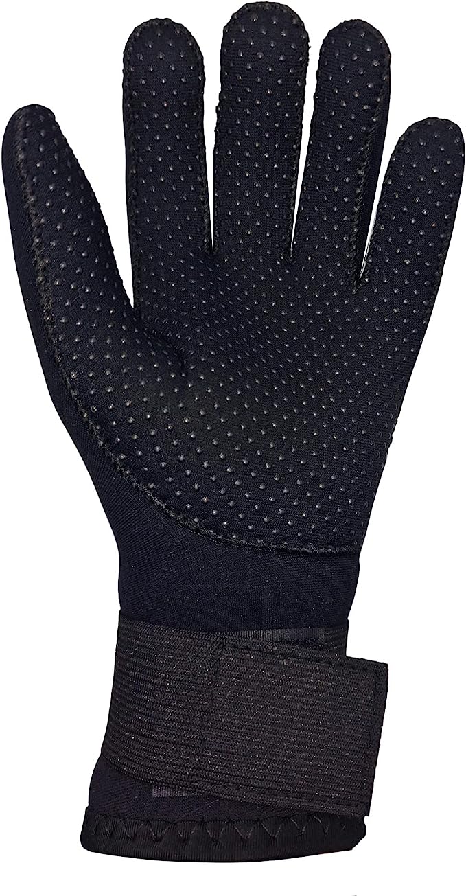Wetsuit Neoprene Gloves – 3mm Anti-Slip, Sizes S-XL - Optimum