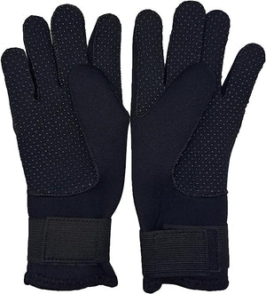 Wetsuit Neoprene Gloves – 3mm Anti-Slip, Sizes S-XL - Optimum