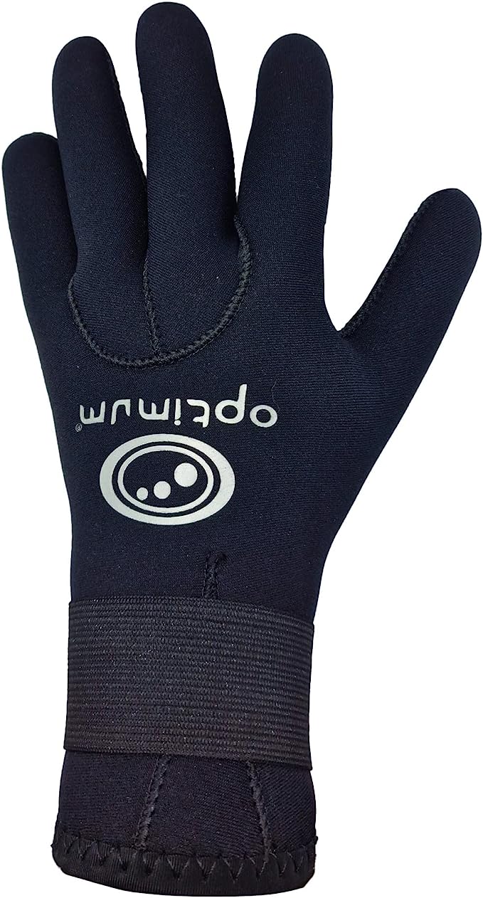 Optimum Wetsuit Neoprene Gloves, 3mm Surfing, Diving, Kayaking, Water Sport Anti Slip Diving Gloves for Men and Women - Optimum