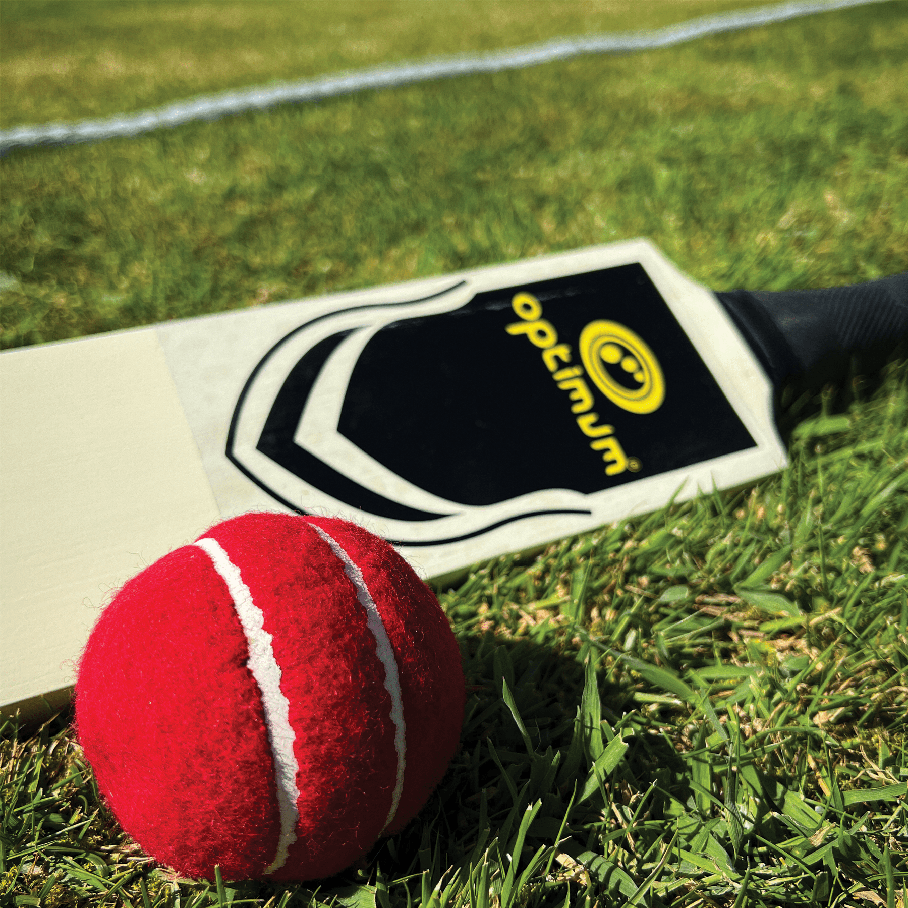 Wooden Cricket Set – Bat, Ball, Stumps & Carry Bag, All Ages - Optimum