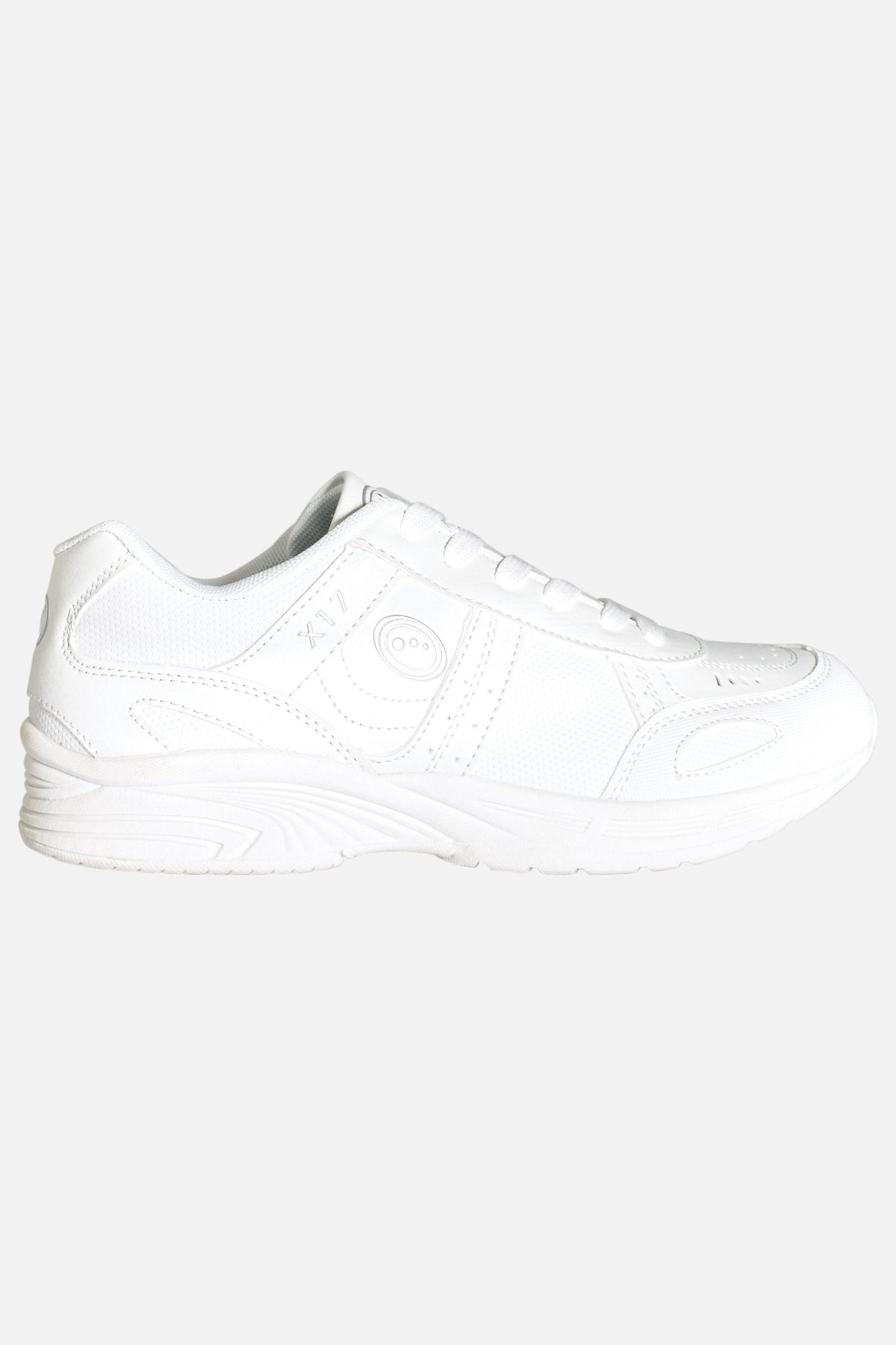 Optimum X17 School Trainer Lace Up White - Optimum