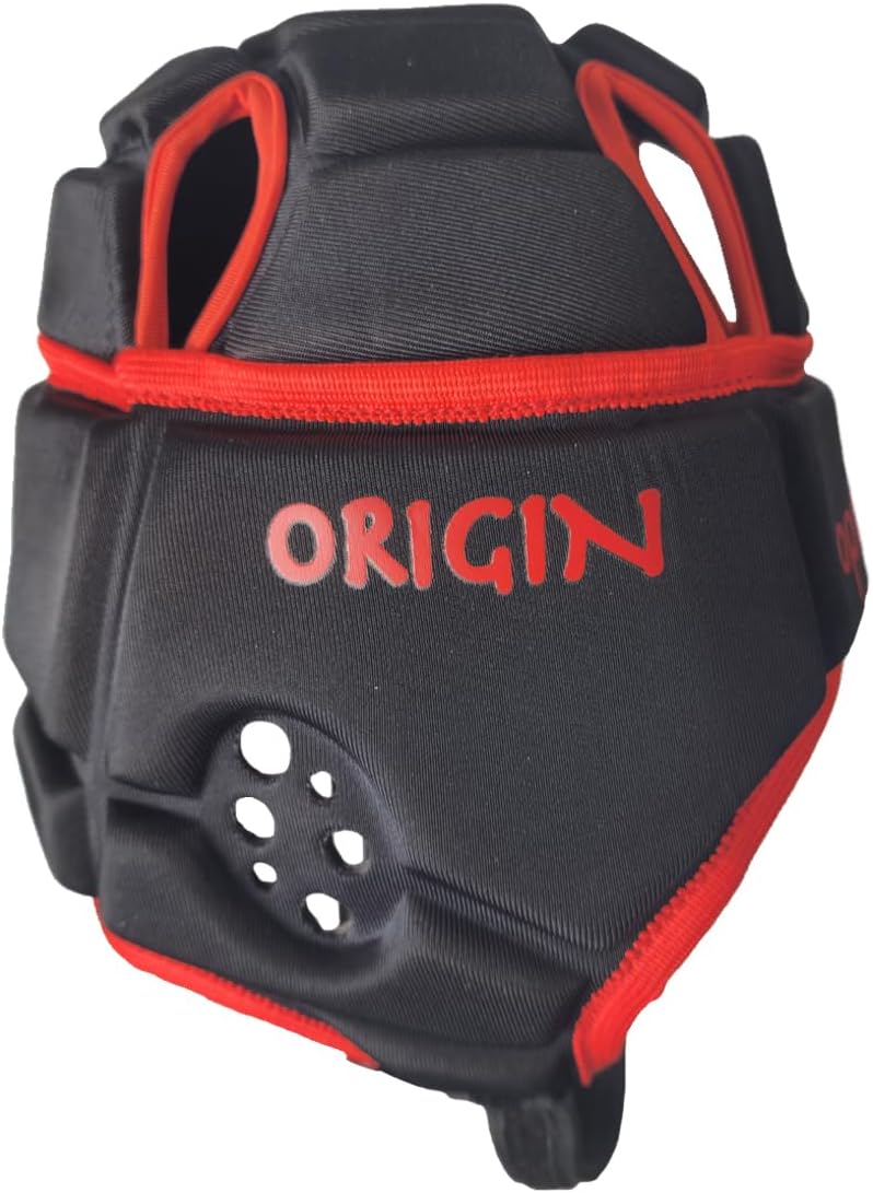 Origin Red Headguard – Lightweight, Impact Protection, Sizes XS- S- M- L- XL - Optimum