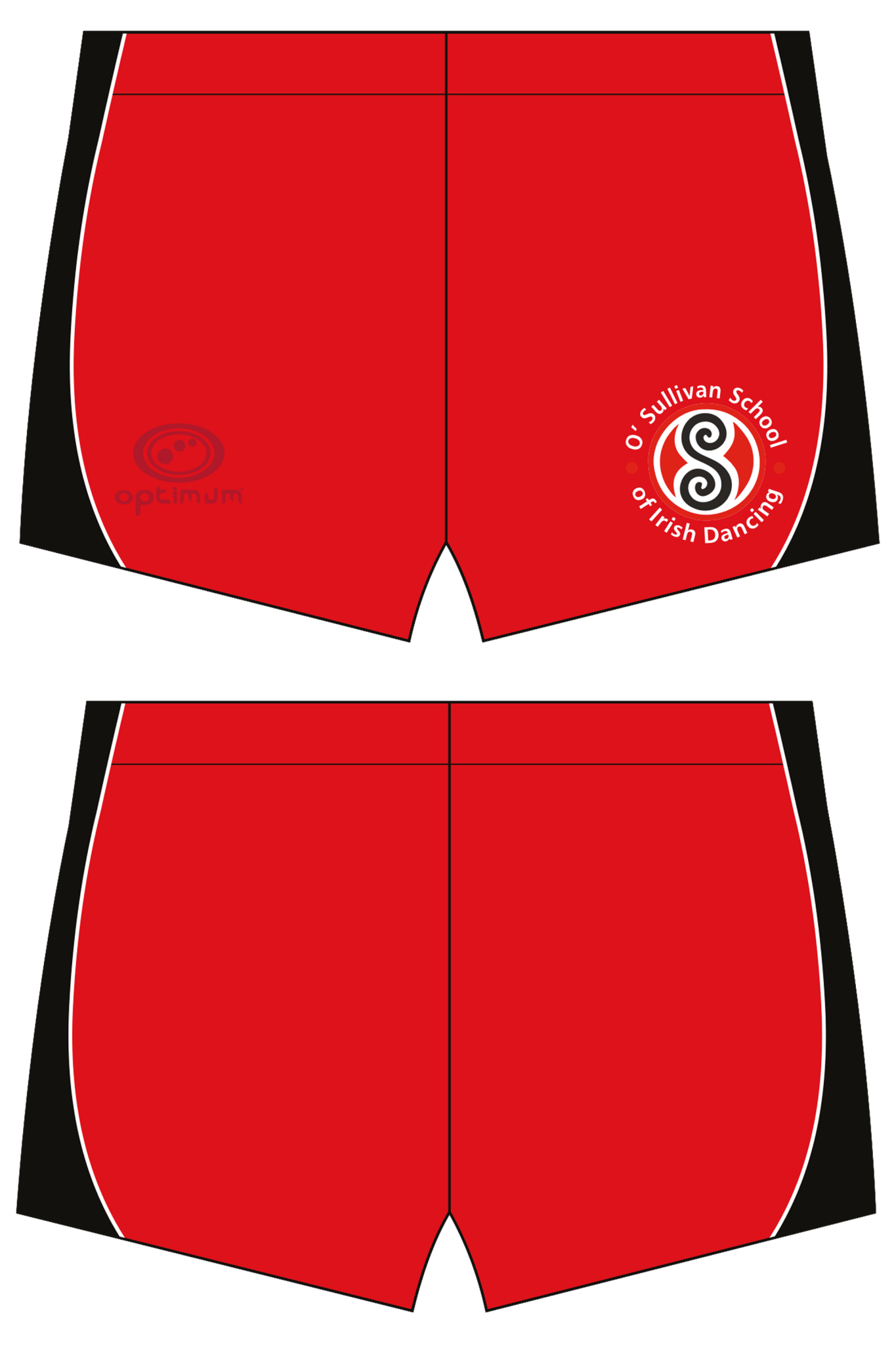 O'Sullivan Shorts Red - Optimum