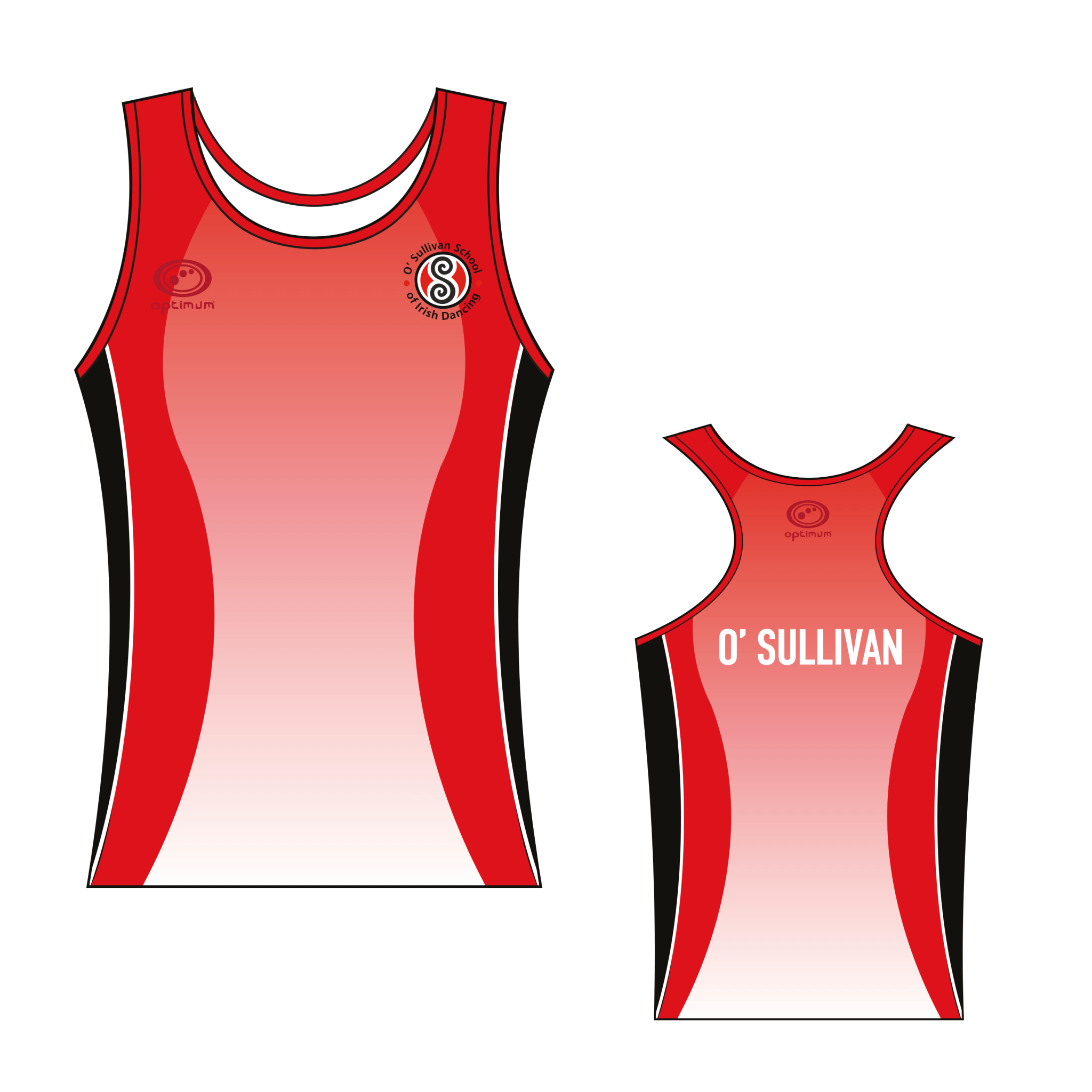 O'Sullivan Vest Red - Optimum