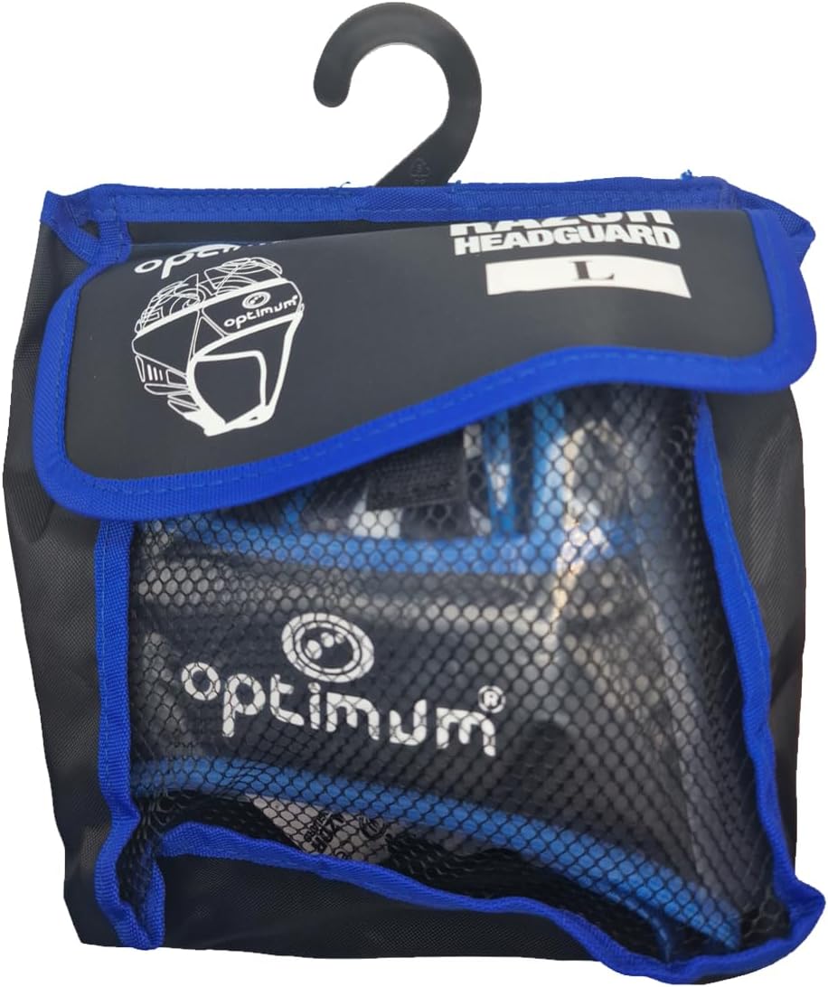 Optimum Razor Headguard Blue – Lightweight, Durable, Sizes XXS-XS-S-M-L - Optimum