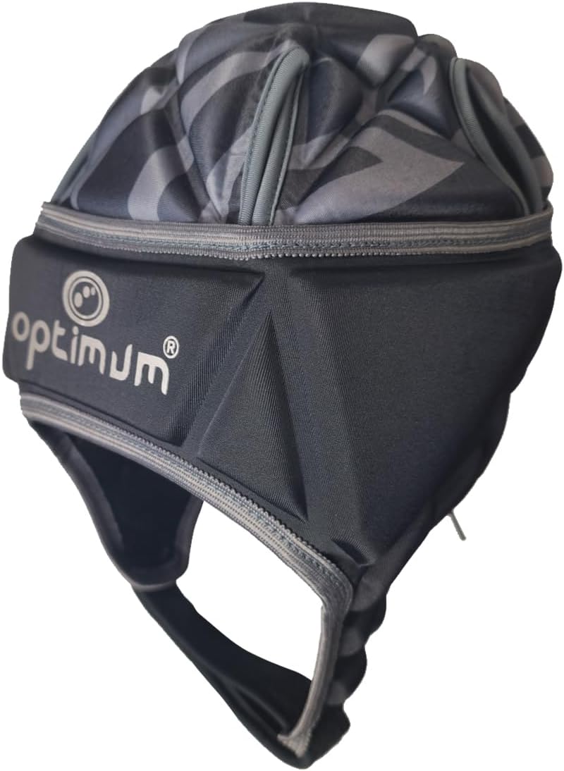 Optimum Razor Headguard Silver – Lightweight, Sizes XXS-XS-S-M-L, Durable - Optimum
