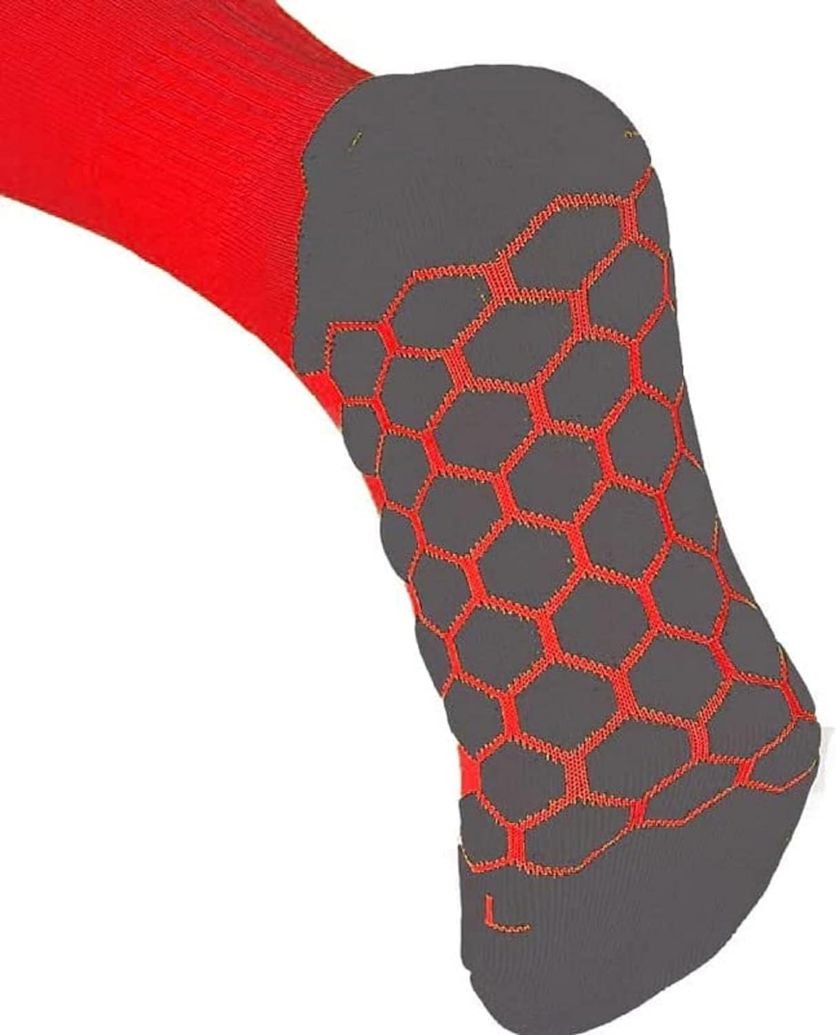 Red Classico Sock Durable Game Sports Socks - Optimum