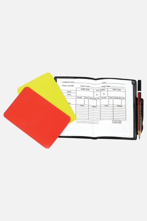 Optimum Football Referee Cards, Red and Yellow, One Size - Optimum