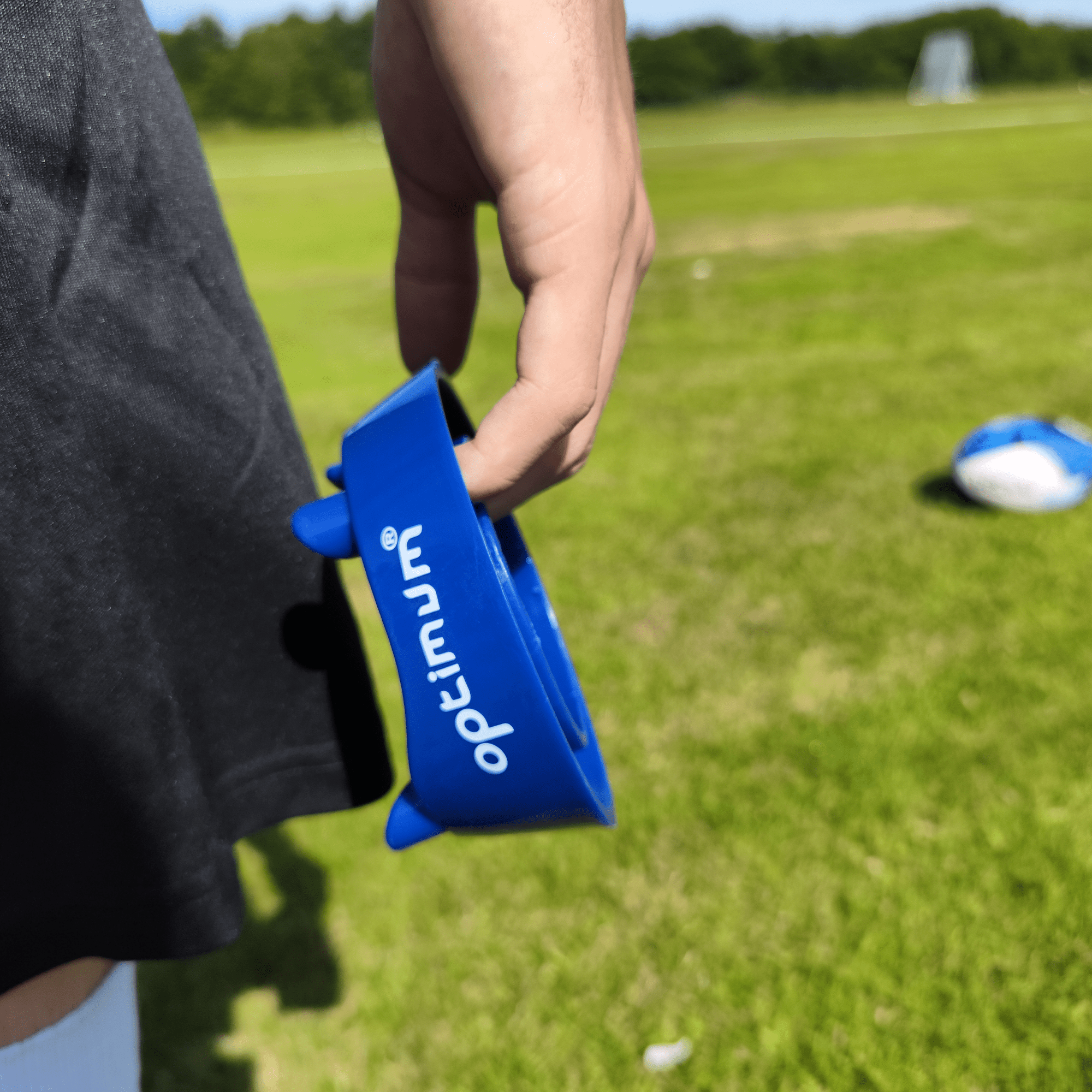 Rugby Kicking Tee Adjustable EVA Plastic Football Accessories - Optimum