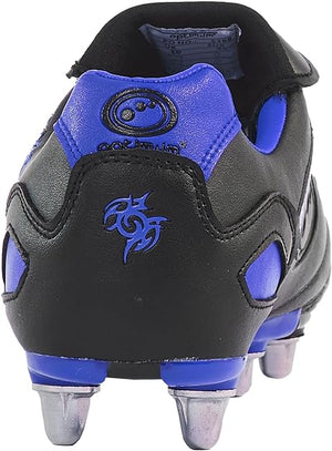 Senior Blue Razor 8 Stud Rugby Boot – Durable, Secure Fit, Stylish - Optimum