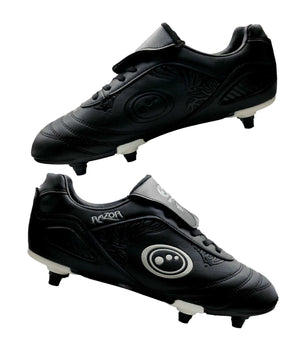 Senior Razor Lace-Up Football Boots – 6 Studs, Lace up, Sizes 7-12 - Optimum