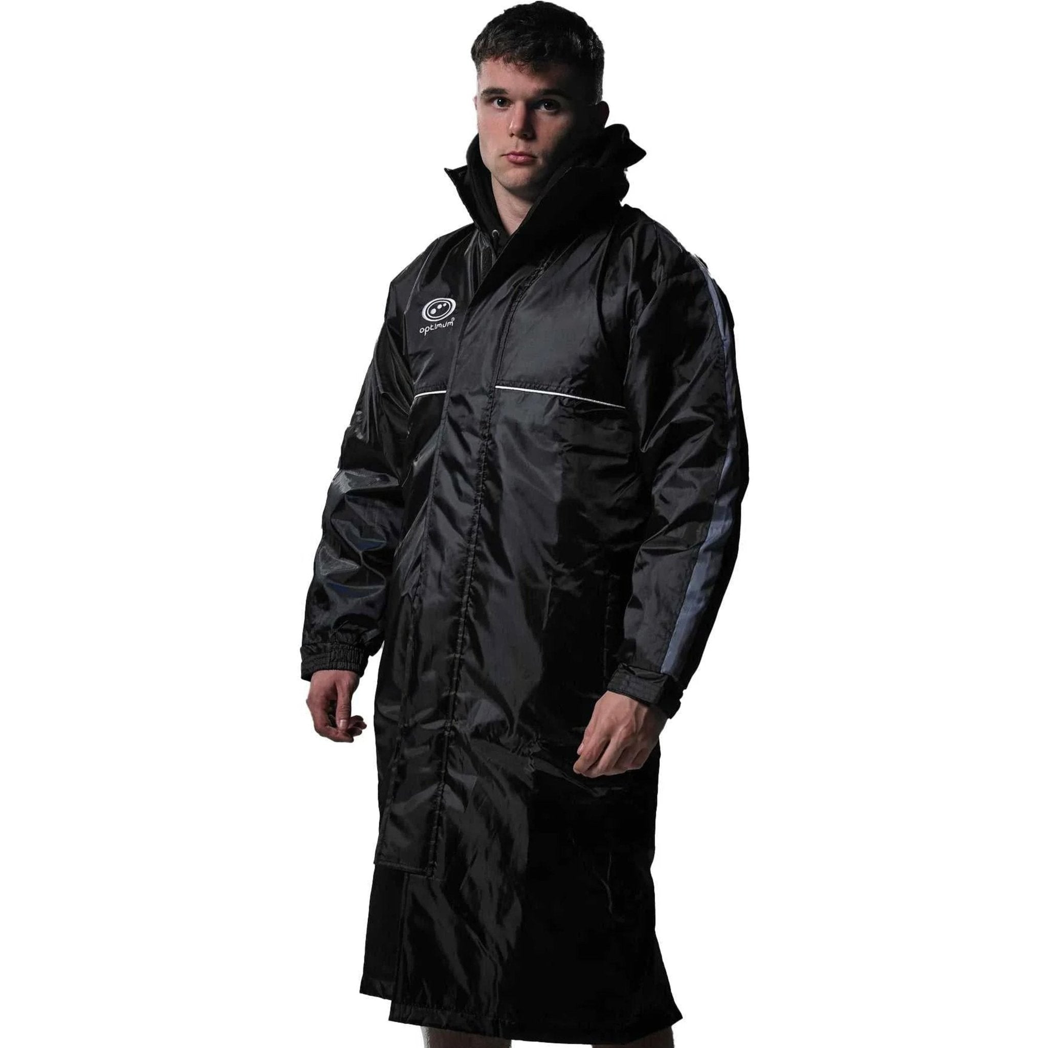 Sideline Sub Jacket – Long, Showerproof, Windproof, Ideal for Sports - Optimum