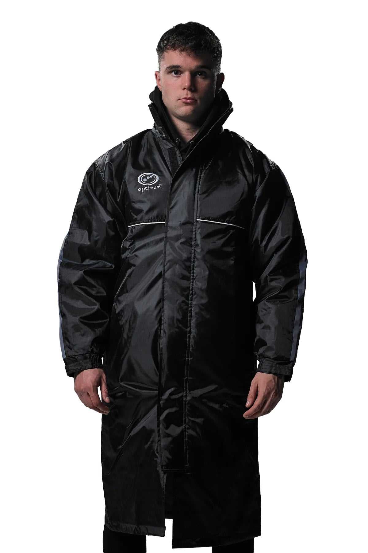 Sideline Sub Jacket – Long, Showerproof, Windproof, Ideal for Sports - Optimum