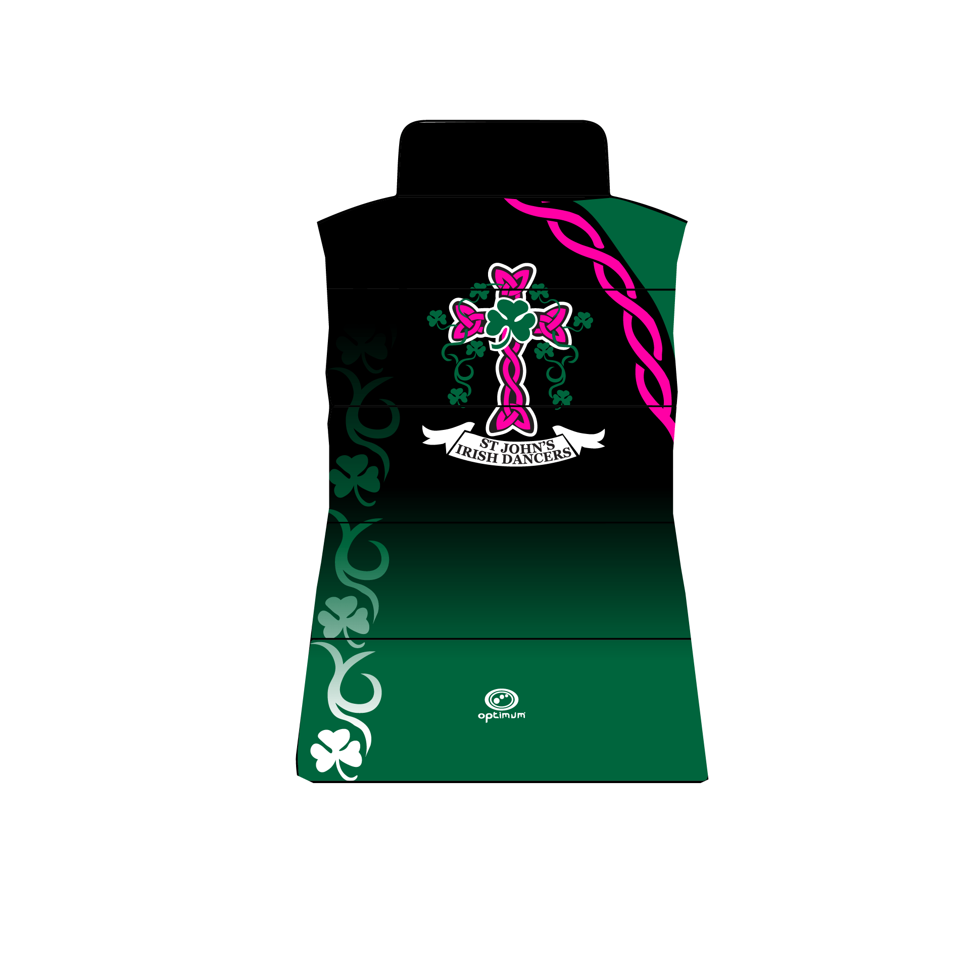 St John's irish dancers Padded Gillet - Optimum