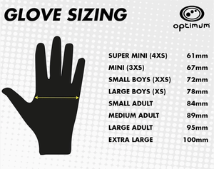 Optimum Stik Mits Gloves - Breathable and Moisture Wicking - Black - Optimum