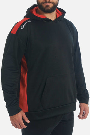 Tempo Men's Sports Hoodie – Brushed Back Thermal, Customisable - Optimum