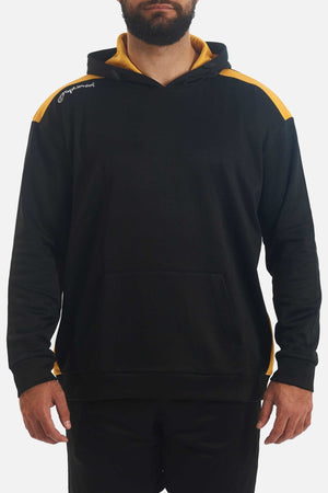 Tempo Men's Sports Hoodie – Brushed Back Thermal, Customisable - Optimum