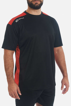 Tempo Sport-Tech Performance T-Shirt – Quick-Dry Breathable Training Tee - Optimum