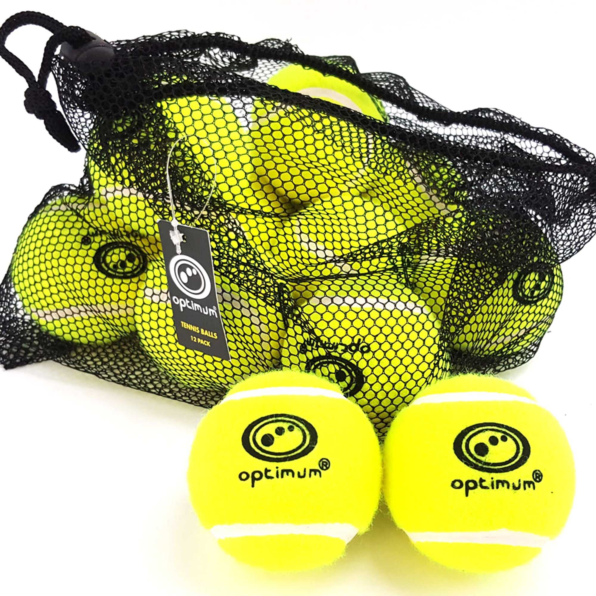 Tennis Balls 12 Pack - Optimum