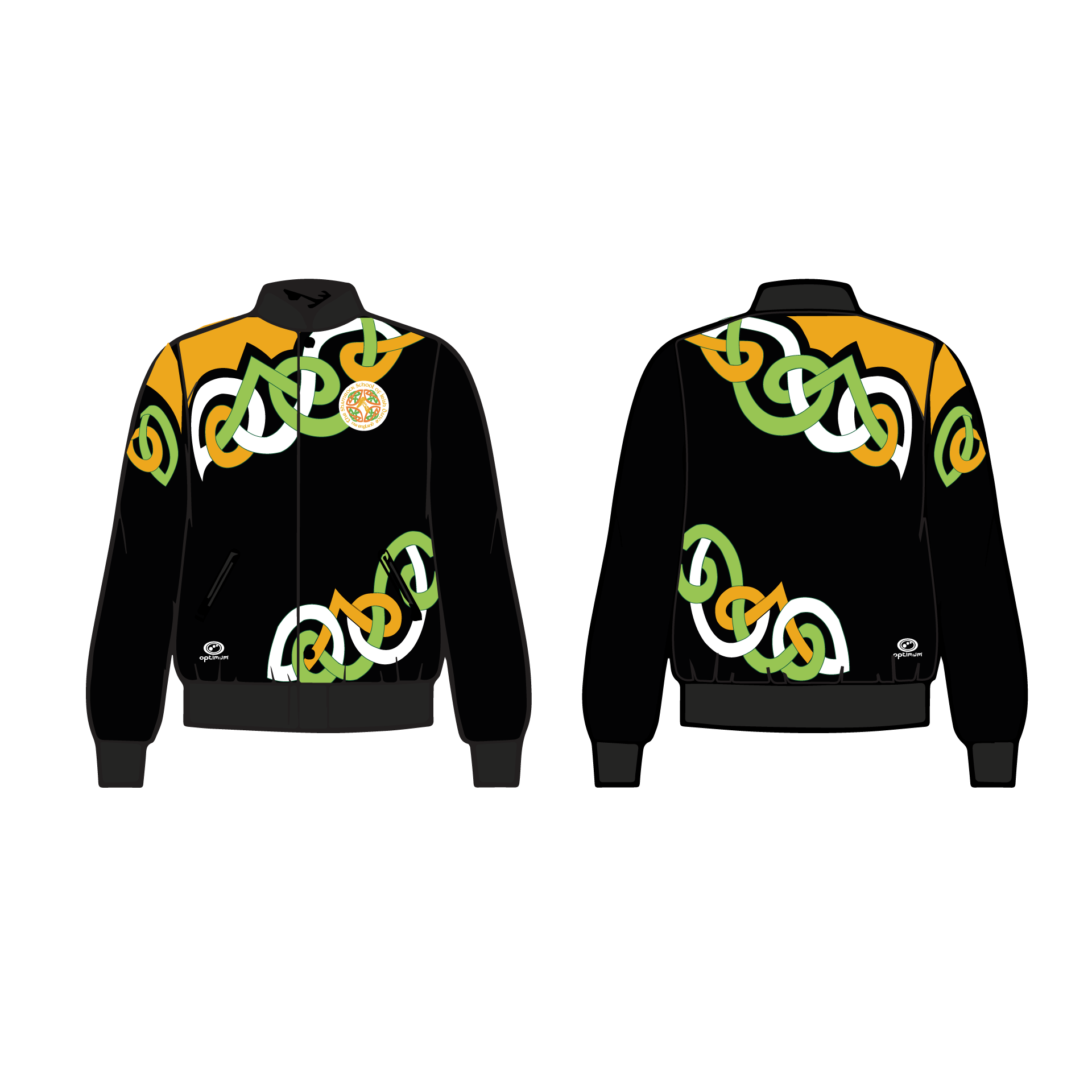 The Shamrock School Irish Dance Bomber Jacket - Optimum