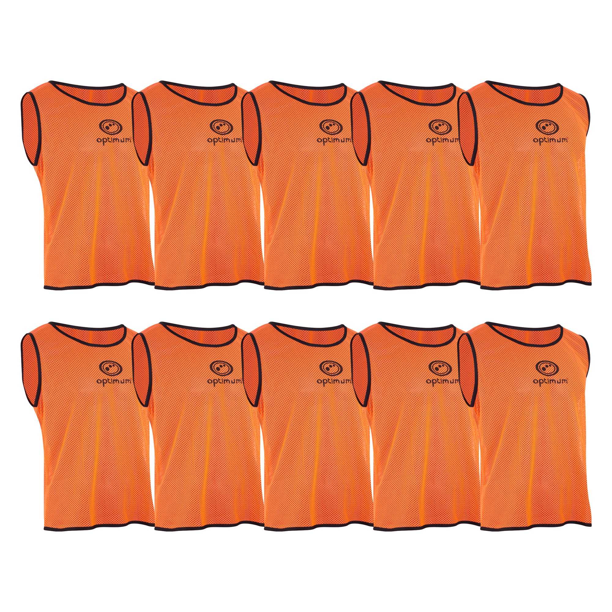 Optimum Unisex Training Bib - Pro Grade Mesh Polyester, Vibrant Anti-Sweat Multi-Sport Bib for Football, Rugby - Optimum
