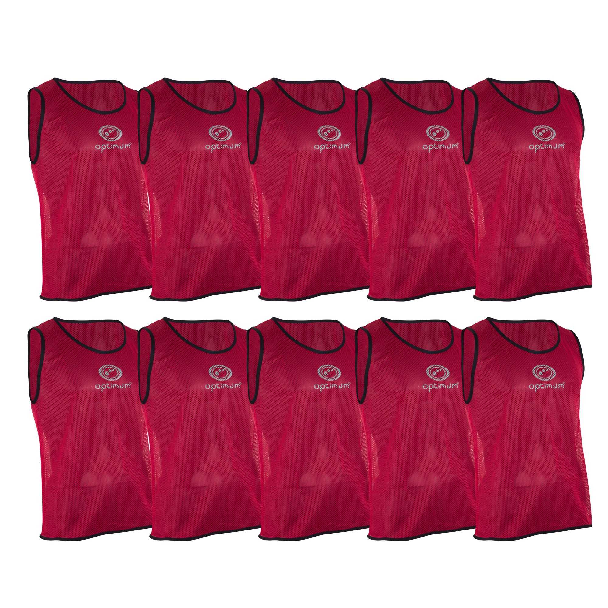 Optimum Unisex Training Bib - Pro Grade Mesh Polyester, Vibrant Anti-Sweat Multi-Sport Bib for Football, Rugby - Optimum
