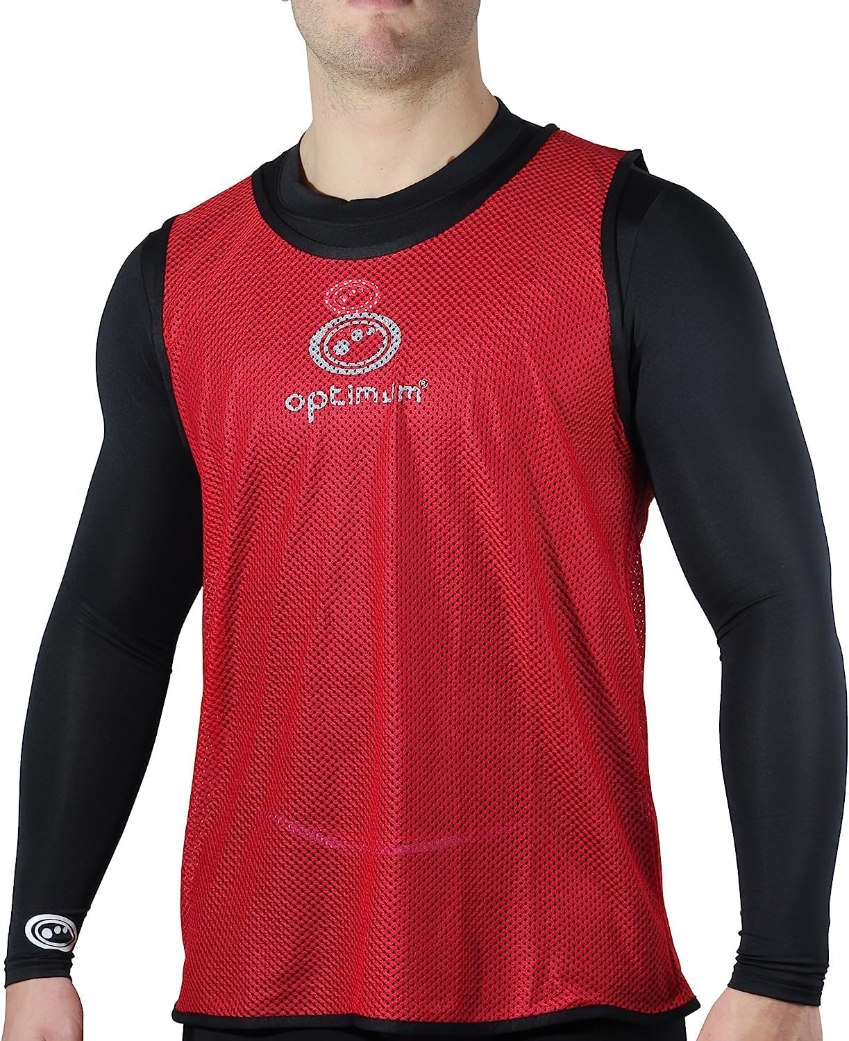 Training Bibs Red - Optimum