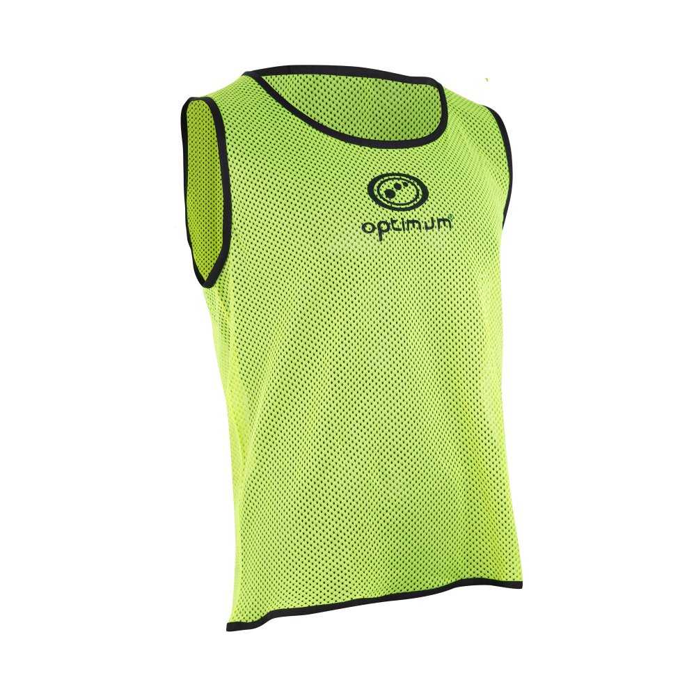 Optimum Unisex Training Bib - Pro Grade Mesh Polyester Yellow - Optimum