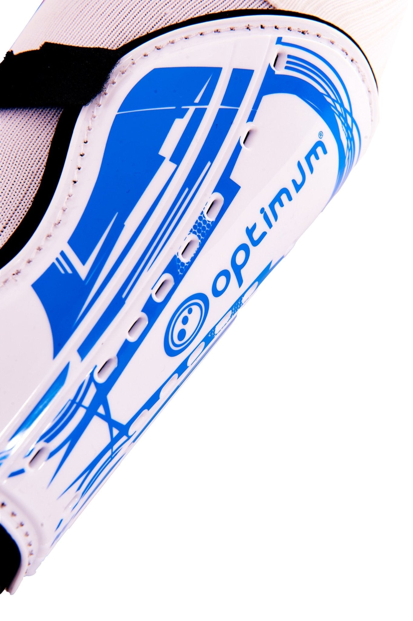 Velocidade Ankle Sock Shin Guards - Blue by Optimum Sport - Optimum
