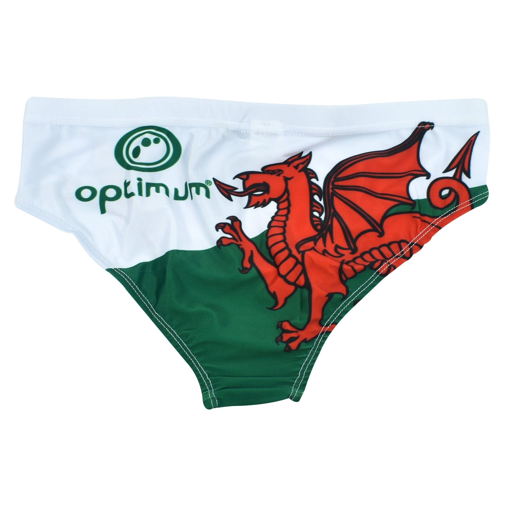Sport Wales Tackle Trunks – Drawstring, Comfortable, Flexible Swimwear - Optimum